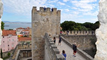 Le château Saint Georges de Lisbonne