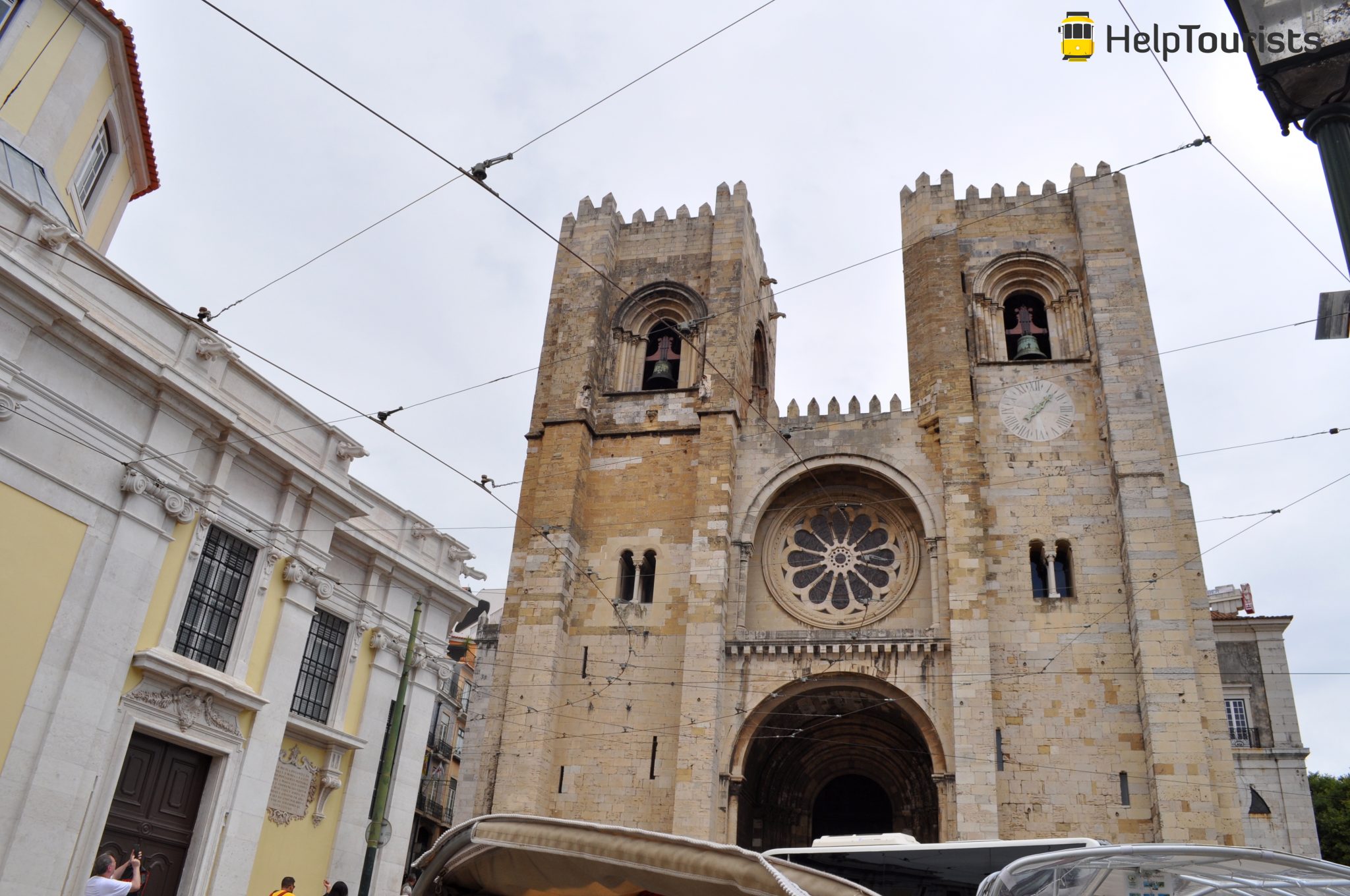 Lissabon Kathedrale Sé Straße