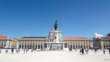 La Place du Commerce à Lisbonne