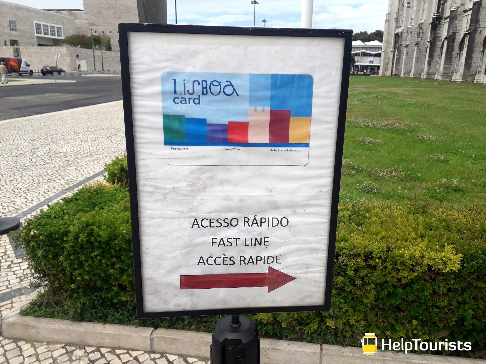 Lissabon lisboa card Warteschlange