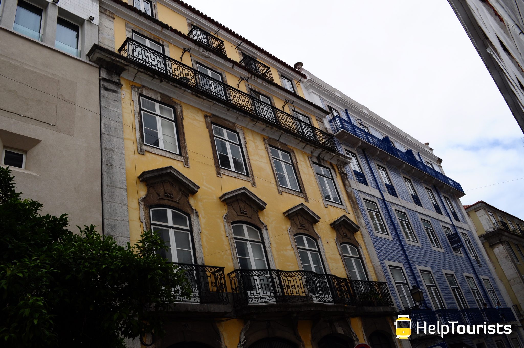 Lisbonne quartiers à visiter facades des maisons