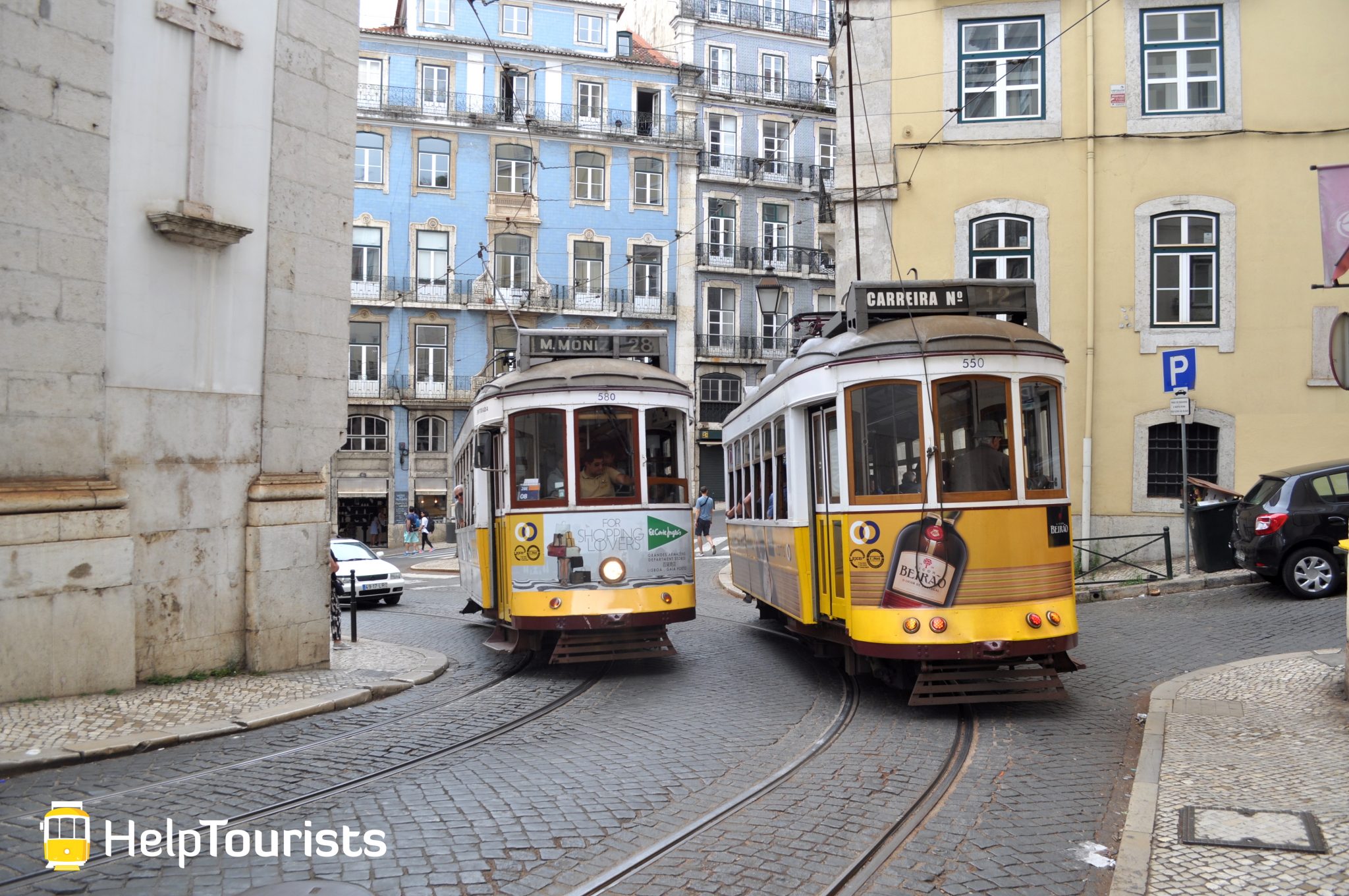 Lisbonne Tram 28 Carreira