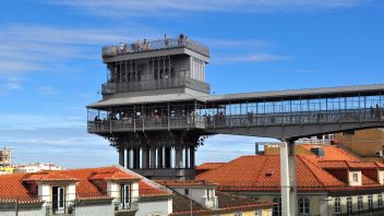 Santa Justa Aufzug Lissabon
