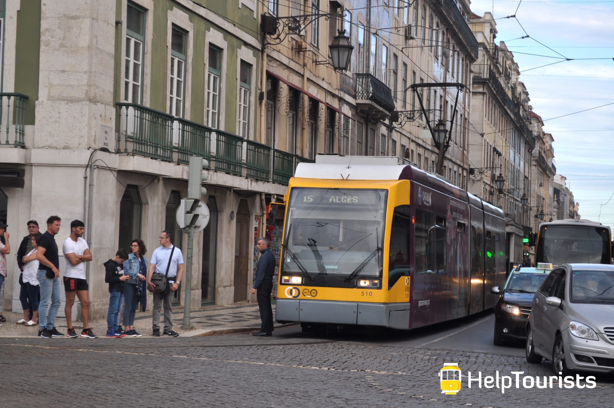 Lisbonne Tram 15 Alges